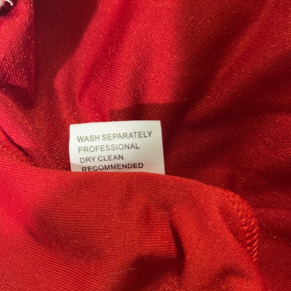 Velvet Hooded Christmas Holiday Cape with Faux Fur trim - Picture 5 of 5